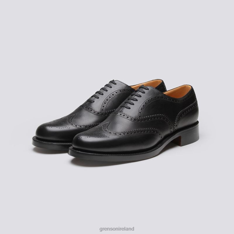 SHOE 4 Men Grenson TLJJ896 Black Formal Shoes