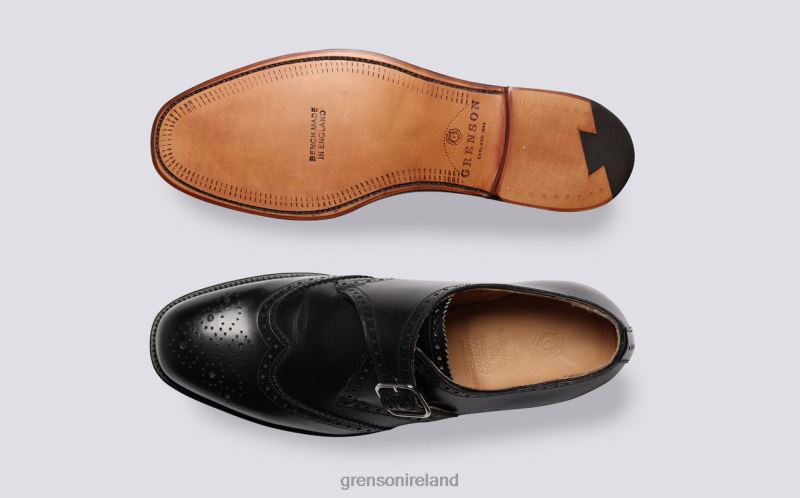 SHREWSBURY Men Grenson TLJJ898 Black Formal Shoes