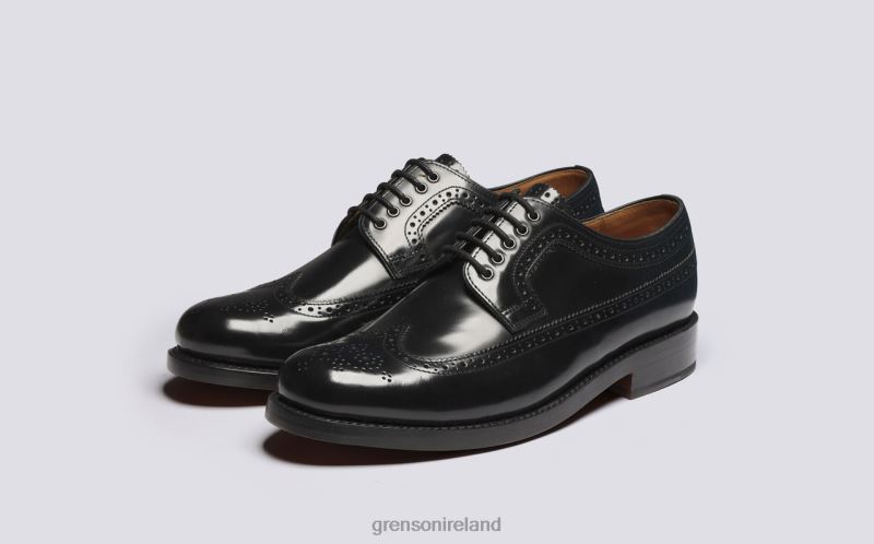 SID Men Grenson TLJJ8102 Black Formal Shoes