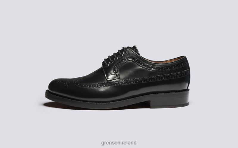SID Men Grenson TLJJ8102 Black Formal Shoes