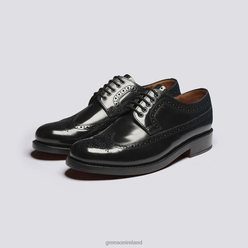 SID Men Grenson TLJJ8102 Black Formal Shoes