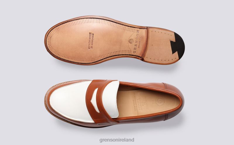 EPSOM Men Grenson TLJJ8127 Cognac Loafers