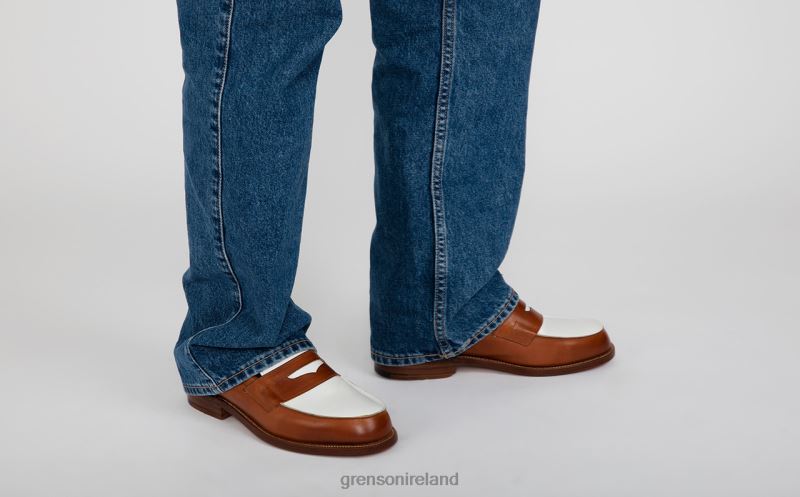 EPSOM Men Grenson TLJJ8127 Cognac Loafers