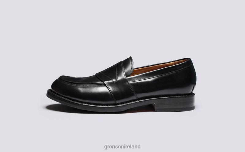 ERNIE Men Grenson TLJJ8144 Black Loafers