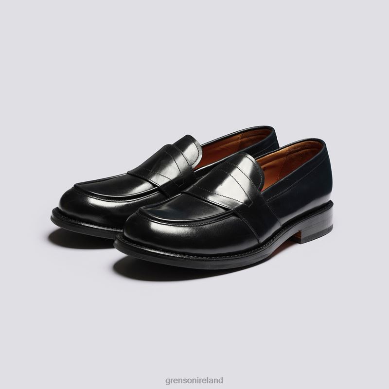ERNIE Men Grenson TLJJ8144 Black Loafers