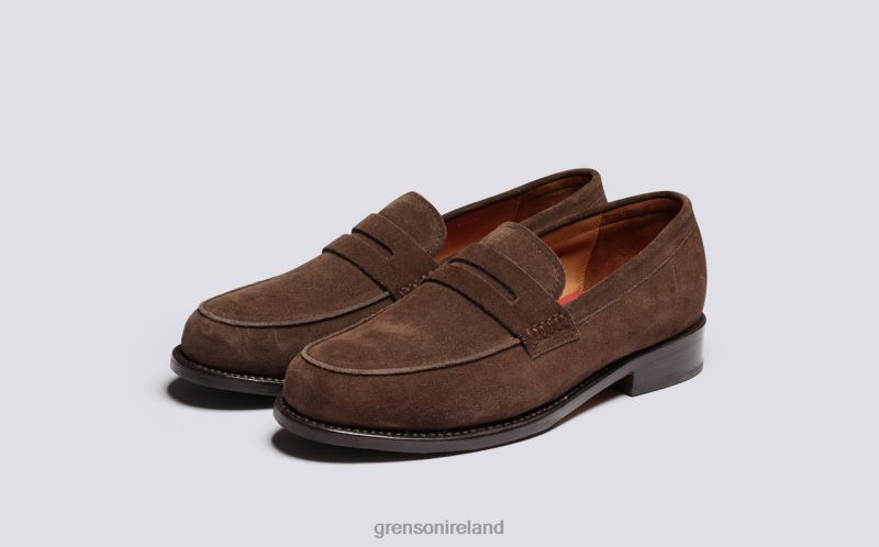 JAGO Men Grenson TLJJ8139 Dark Brown Loafers