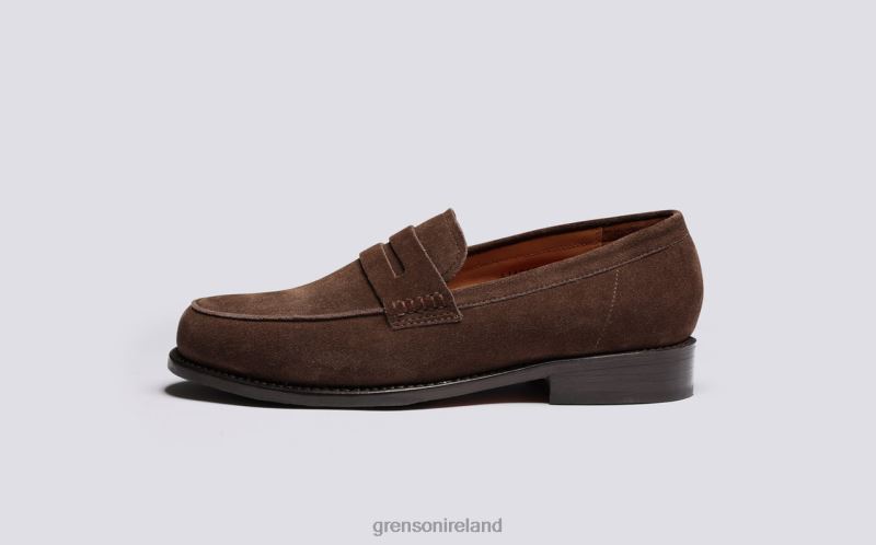 JAGO Men Grenson TLJJ8139 Dark Brown Loafers