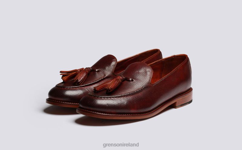MERLIN Men Grenson TLJJ8132 Tan Loafers