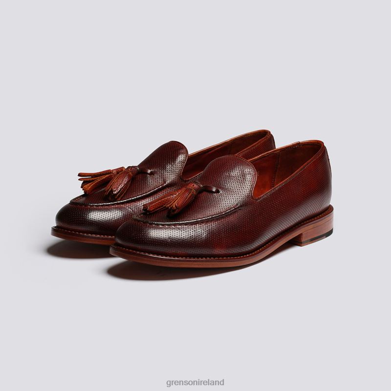 MERLIN Men Grenson TLJJ8132 Tan Loafers