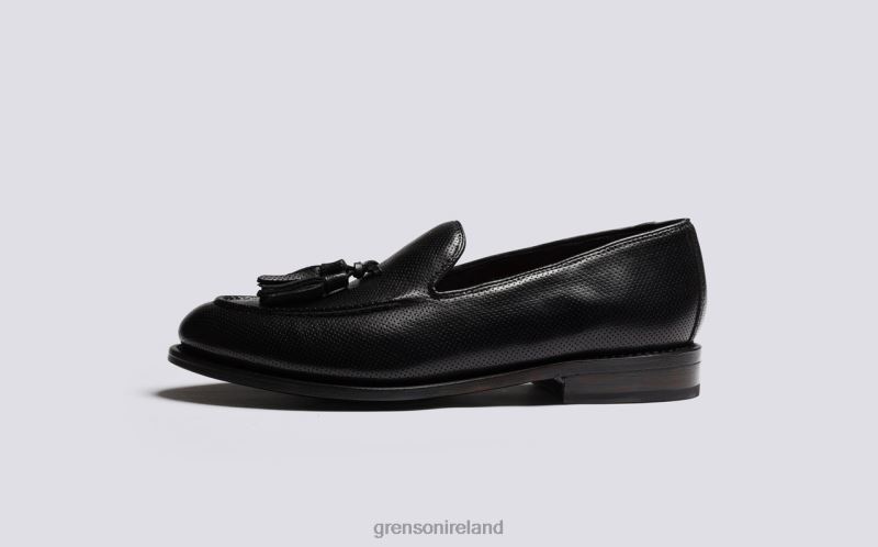 MERLIN Men Grenson TLJJ8133 Black Loafers