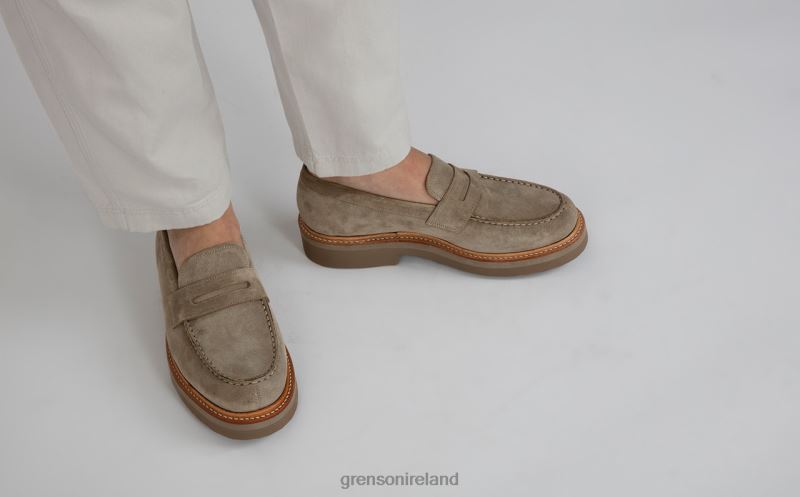 PETER Men Grenson TLJJ8135 Sand Loafers