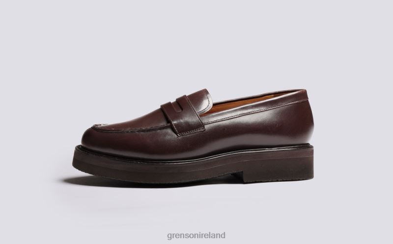 PETER Men Grenson TLJJ8136 Brown Loafers