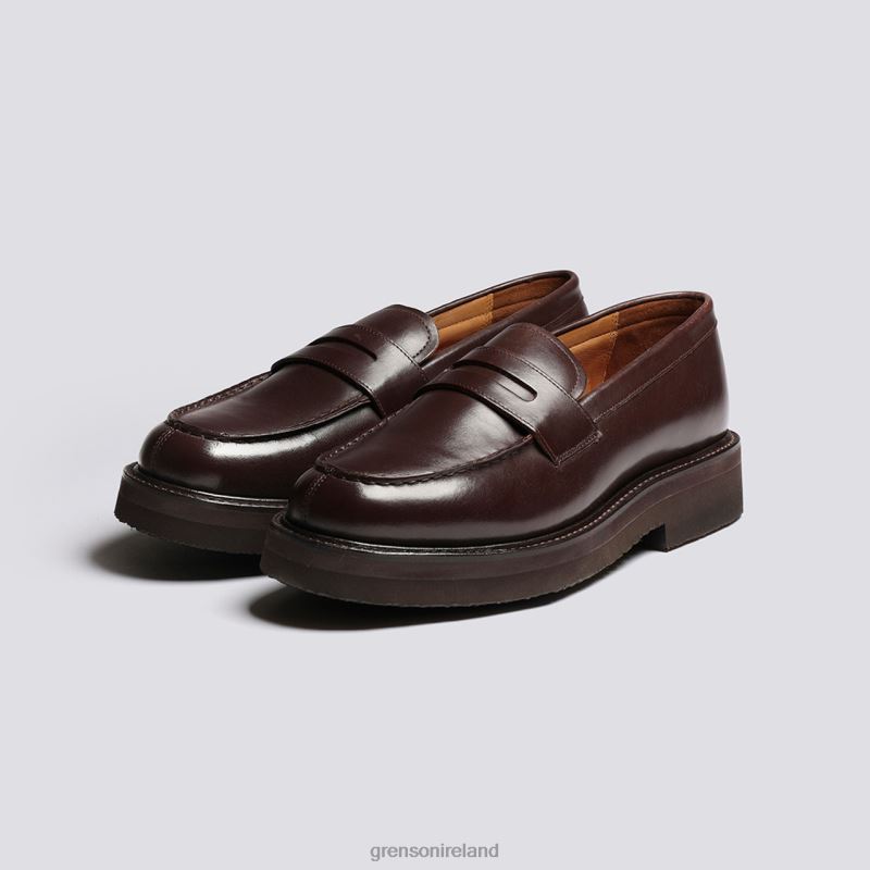 PETER Men Grenson TLJJ8136 Brown Loafers