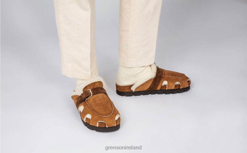 DALE Men Grenson TLJJ8211 Brown Sandals