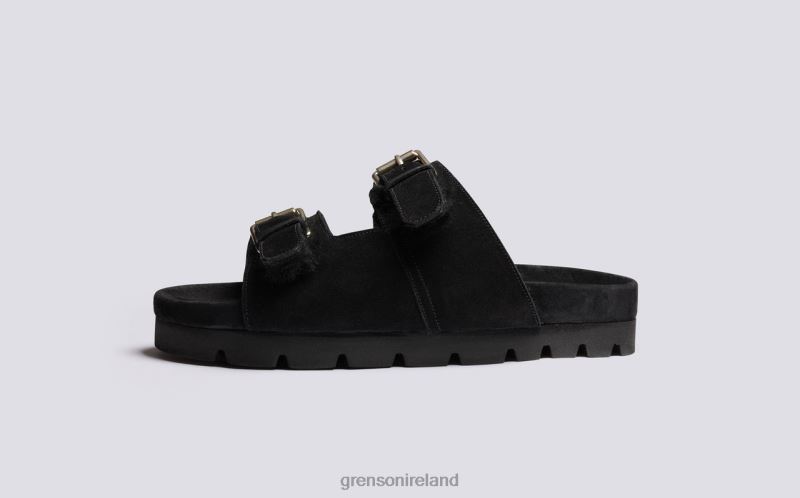 FLORIN Men Grenson TLJJ8217 Black Sandals