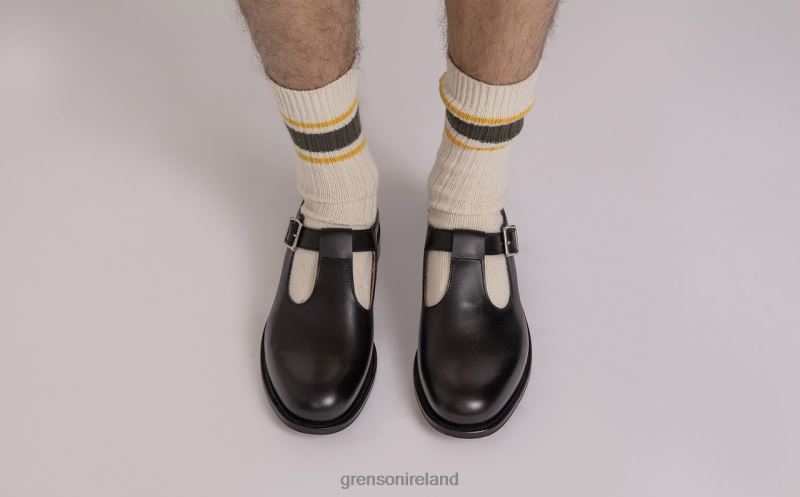 MARYLEBONE Men Grenson TLJJ8230 Black Sandals