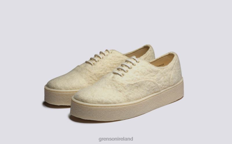 M.I.E. CLOUDWOOL SNEAKER Men Grenson TLJJ8167 Natural Sneakers