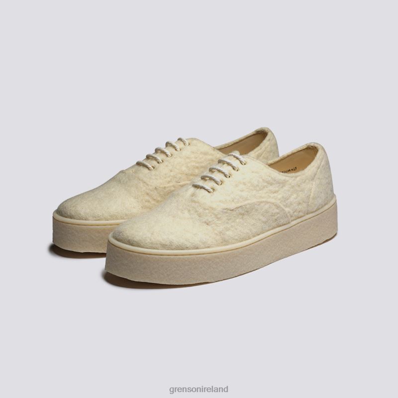 M.I.E. CLOUDWOOL SNEAKER Men Grenson TLJJ8167 Natural Sneakers