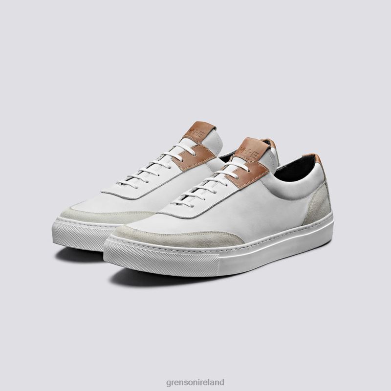 M.I.E. SNEAKER Men Grenson TLJJ8169 White Sneakers