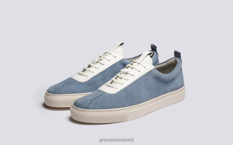SNEAKER 1 Men Grenson TLJJ8170 Light Blue Sneakers