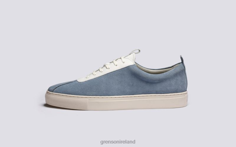 SNEAKER 1 Men Grenson TLJJ8170 Light Blue Sneakers