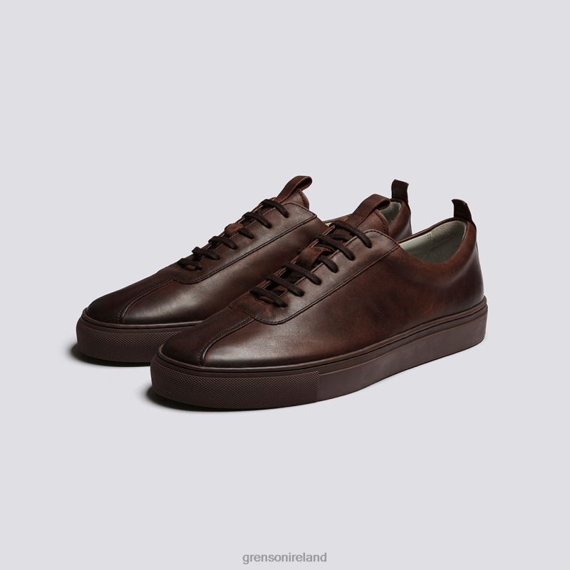 SNEAKER 1 Men Grenson TLJJ8171 Coffee Sneakers