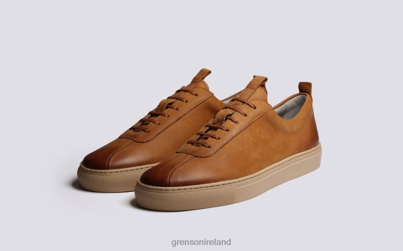 SNEAKER 1 Men Grenson TLJJ8172 Ginger Sneakers