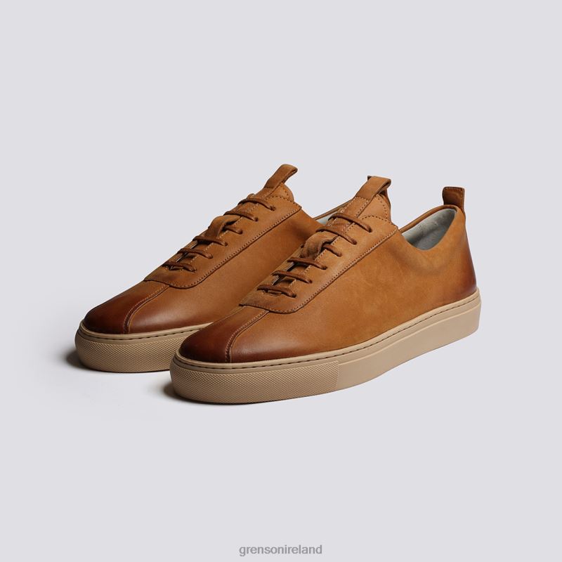 SNEAKER 1 Men Grenson TLJJ8172 Ginger Sneakers