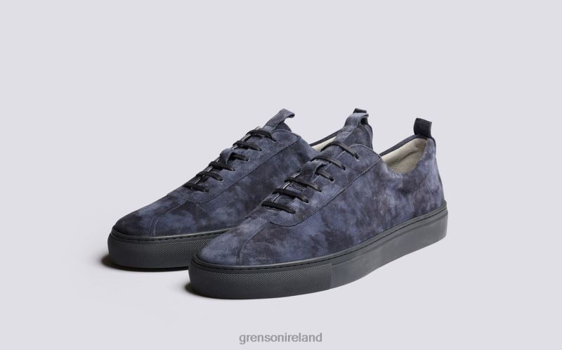 SNEAKER 1 Men Grenson TLJJ8174 Navy Sneakers