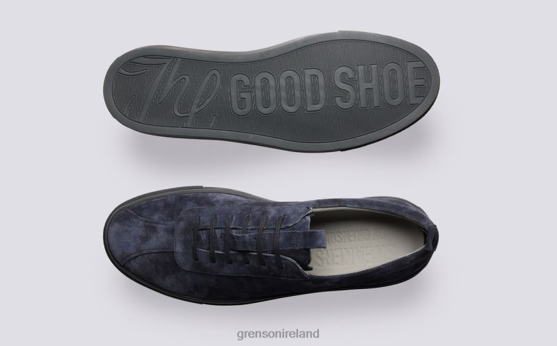 SNEAKER 1 Men Grenson TLJJ8174 Navy Sneakers