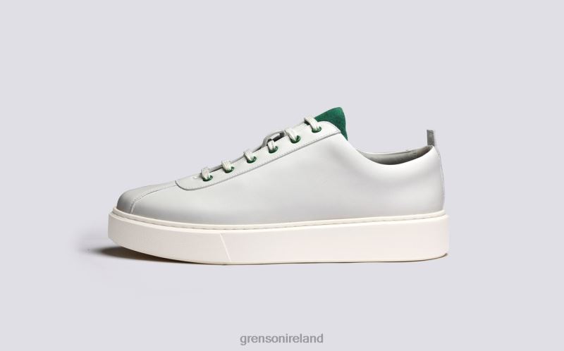 SNEAKER 30 Men Grenson TLJJ8182 White/Green Sneakers