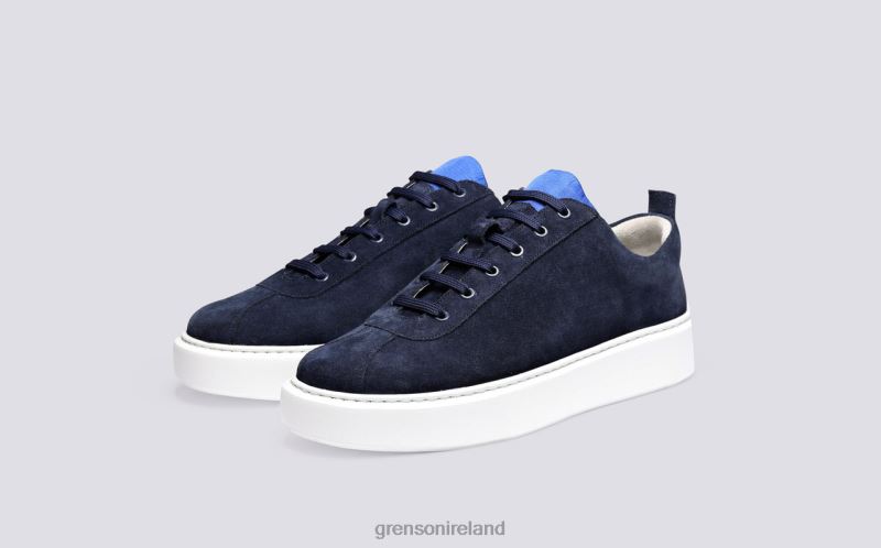 SNEAKER 30 Men Grenson TLJJ8184 Navy Sneakers