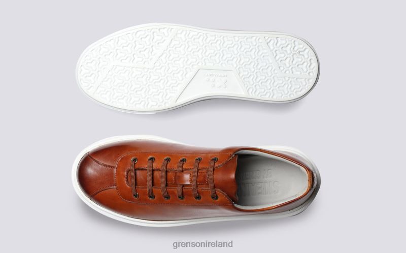 SNEAKER 30 Men Grenson TLJJ8185 Tan Sneakers