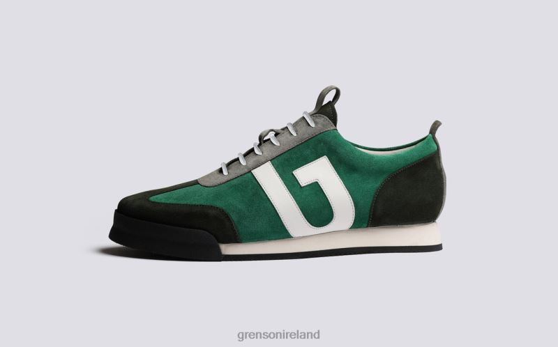 SNEAKER 51 Men Grenson TLJJ8190 Green Multi Sneakers