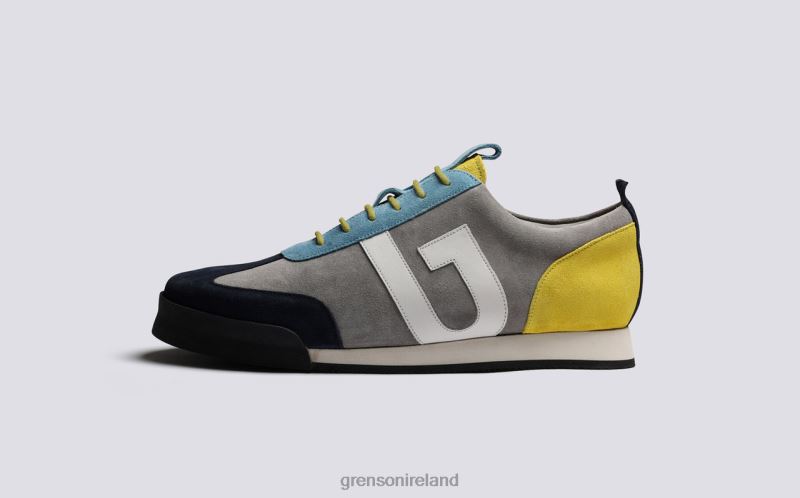 SNEAKER 51 Men Grenson TLJJ8192 Grey Multi Sneakers