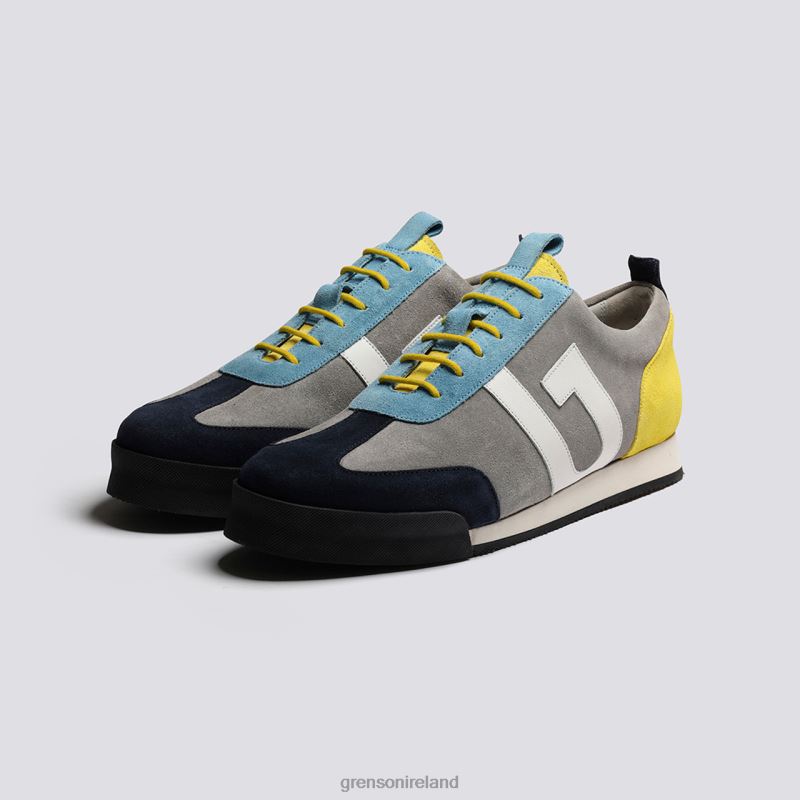 SNEAKER 51 Men Grenson TLJJ8192 Grey Multi Sneakers