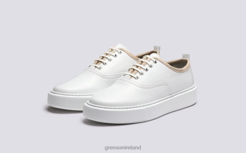 SNEAKER 55 Men Grenson TLJJ8195 White Sneakers