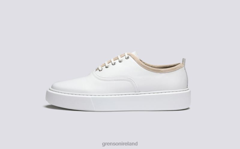 SNEAKER 55 Men Grenson TLJJ8195 White Sneakers