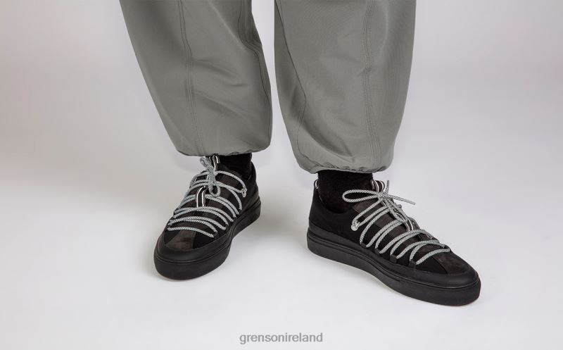 SNEAKER 68 Men Grenson TLJJ8200 Black Sneakers