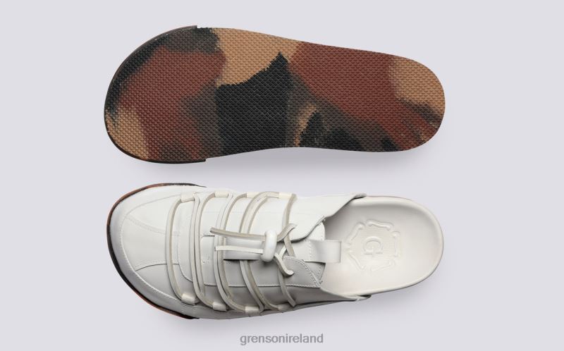 SNEAKER 75 Men Grenson TLJJ8201 White Sneakers