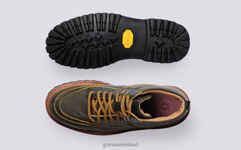 FIONA Women Grenson TLJJ8264 Vintage Brown Boots