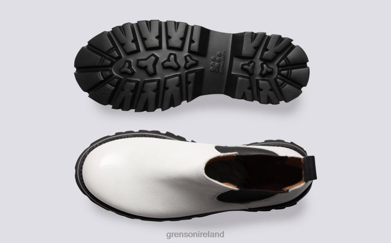 HARLOW Women Grenson TLJJ8268 White Boots