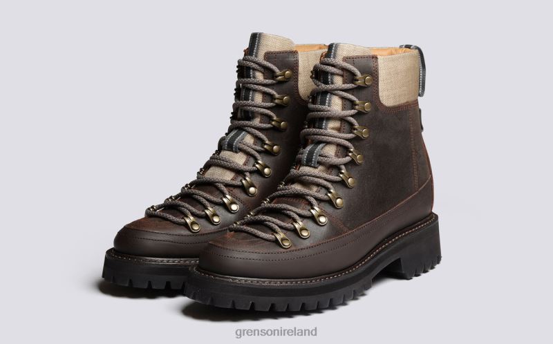 NANETTE TECH Women Grenson TLJJ8273 Brown Boots