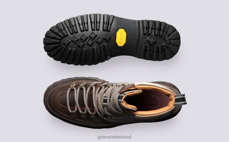 NANETTE TECH Women Grenson TLJJ8273 Brown Boots