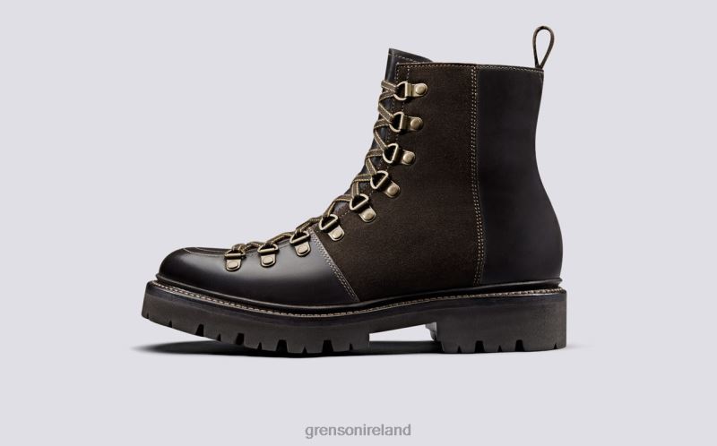 NANETTE Women Grenson TLJJ8282 Dark Brown Boots