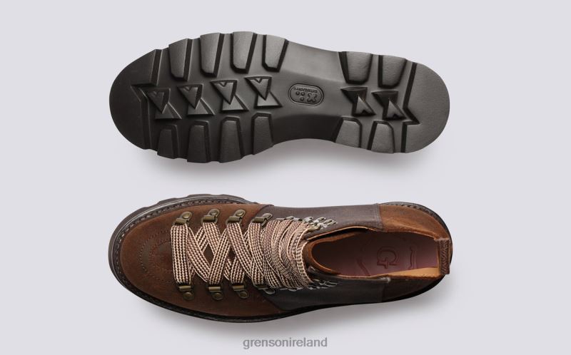 NANETTE Women Grenson TLJJ8294 Brown Boots