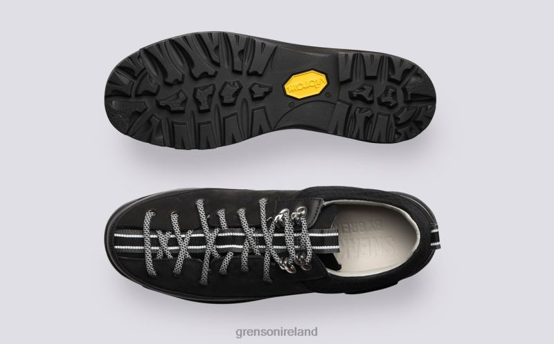 SNEAKER 70 Women Grenson TLJJ8306 Black Boots