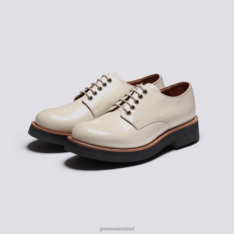 CAROL Women Grenson TLJJ8318 Cream Formal Shoes
