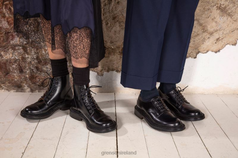 DEVON Women Grenson TLJJ8309 Black Formal Shoes