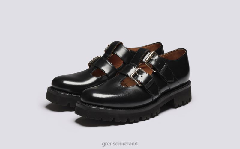 ETTA Women Grenson TLJJ8316 Black Formal Shoes